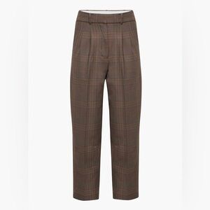 Aritzia Wilfred Carrot Pant in Plaid Size 2